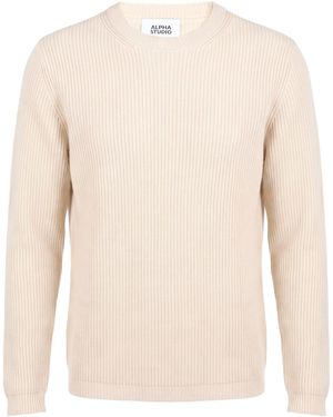 Alpha Studio Pullover - Neutro