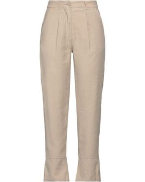 SOHO-T Pants Rayon, Polyester - Natural