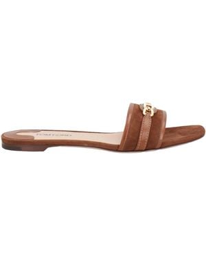 Tom Ford Sandals Goat Skin, Brass - Brown