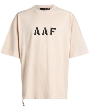 Applied Art Forms Cream T-Shirt Organic Cotton - Natural