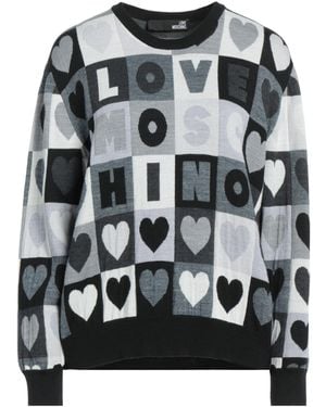 Love Moschino Pullover - Gris
