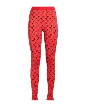 Marine Serre Leggings - Rot