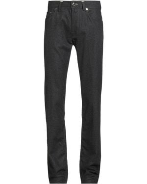 Jacob Cohen Charcoal Pants Wool - Gray