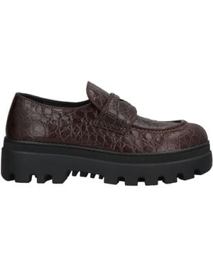 Car Shoe Loafer - Brown