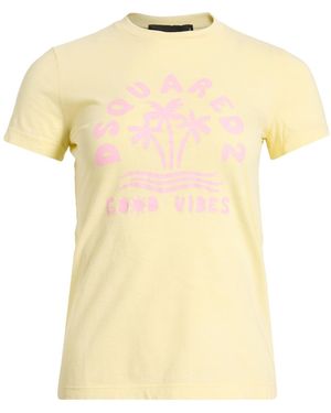 DSquared² T-Shirt - Jaune