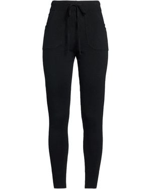 Cashmere Company Trousers Wool, Cashmere - Black