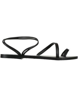 ALEX RIVIÈRE STUDIO x MANEBÍ Thong Sandal - Black