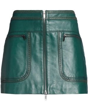 Iceberg Mini Skirt Lambskin - Green