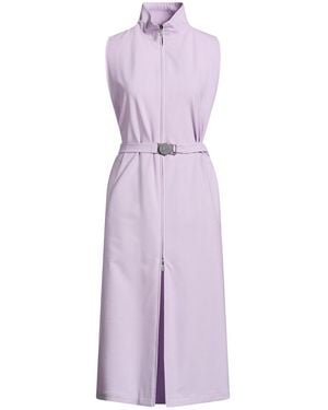 Hevò Lilac Midi Dress Polyester, Virgin Wool, Elastic Fibers - Purple