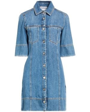 Marella Mini Dress Cotton - Blue