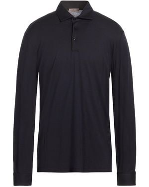 Herno Resort Midnight Polo Shirt Wool - Blue