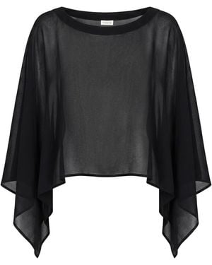 P.A.R.O.S.H. Cape Polyester - Black