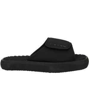 Eytys Sandals Textile Fibers - Black
