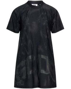 Gcds Mini Dress Nylon, Elastane - Black