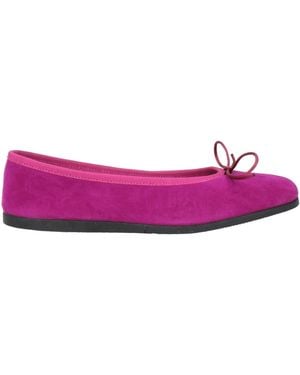 Hego's Ballet Flats Leather - Purple