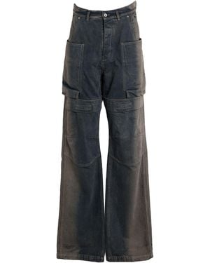 Rick Owens Pantaloni Jeans - Blu