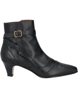 Michel Vivien Ankle Boots Calfskin - Black