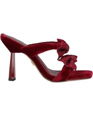 Lola Cruz Sandals - Red