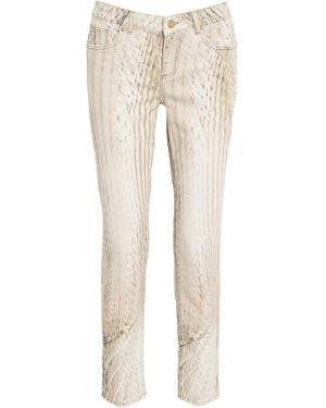 Blumarine Jeans Cotton, Elastane - Natural