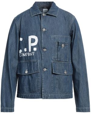 C.P. Company Denim Outerwear - Blue