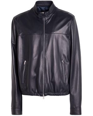 Low Brand Jacket Leather - Blue