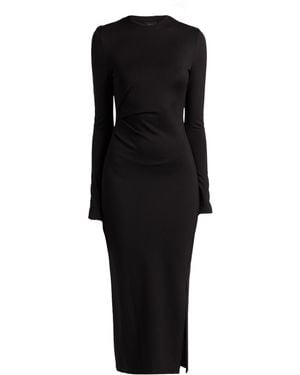 DKNY Vestido midi - Negro
