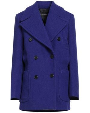 KARL LAGERFELD Coats - Blue