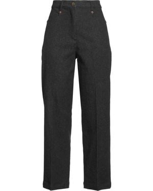 Momoní Pants Cotton, Wool, Polyester, Elastane - Black