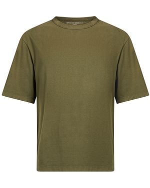 Officine Generale Military T-Shirt Cotton - Green