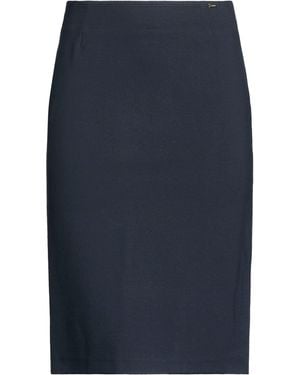 Kaos Midi Skirt - Blue