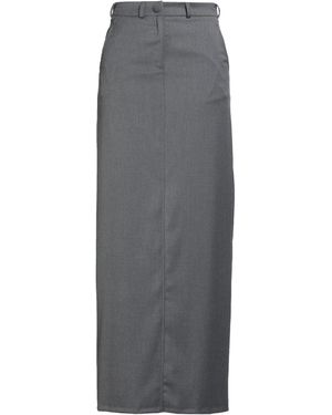 ACTUALEE Maxi Skirt - Grey