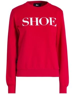 Shoe Sweatshirt Cotton, Elastane - Red