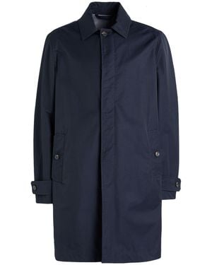 Montedoro Midnight Overcoat & Trench Coat Cotton, Polyamide - Blue