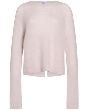 Cruna Light Sweater Mohair Wool, Polyamide, Wool - Pink