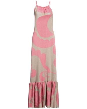 Circus Hotel Midi Dress - Pink