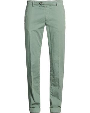 Mason's Military Trousers Cotton, Elastane - Green