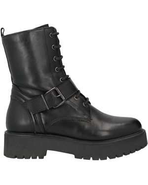Cinzia Soft Ankle Boots Leather - Black