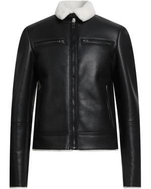Patrizia Pepe Shearling & Teddy - Black