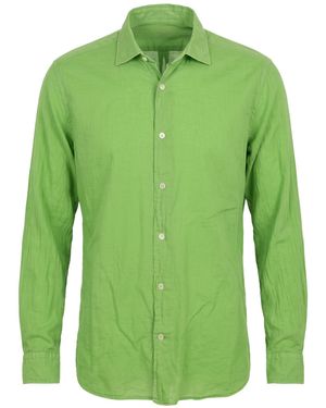 MASTRICAMICIAI Shirt Cotton - Green