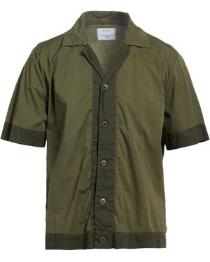 Crossley Military Shirt Cotton, Elastane - Green