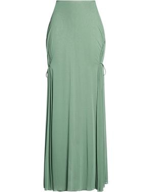 Lanvin Maxi Skirt Viscose, Silk - Green