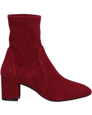 Stuart Weitzman Ankle Boots - Red