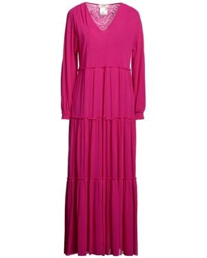 Fuzzi Maxi Dress - Pink