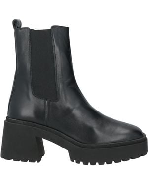 Bobbies Botines de caña alta - Negro