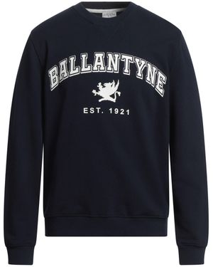 Ballantyne Midnight Sweatshirt Cotton - Blue