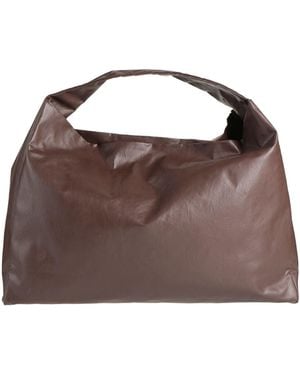 Kassl Handbag Cotton, Polyurethane, Elastane - Brown