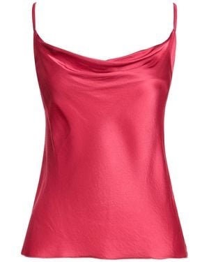 Manila Grace Top Polyester, Elastane - Red