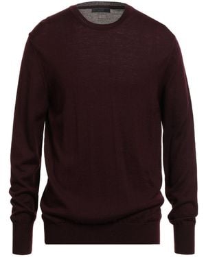 Messagerie Burgundy Jumper Merino Wool, Acrylic - Red