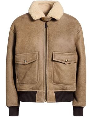 Celine Jacket Sheepskin - Brown