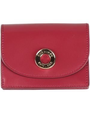 Burberry Coin Purse Calfskin - Red